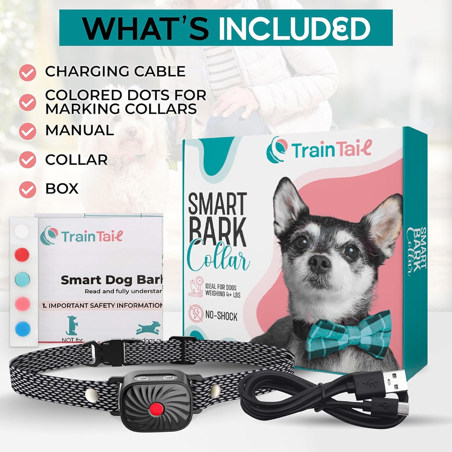 QuietPaw™ - Sanfte, intelligente Bellenkontrolle für ruhige, glückliche Hunde