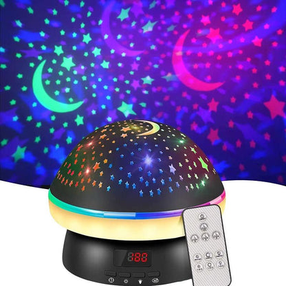 GLOWLIGHT – Magischer Sternenprojektor mit 16 Farben und Timer-Funktion