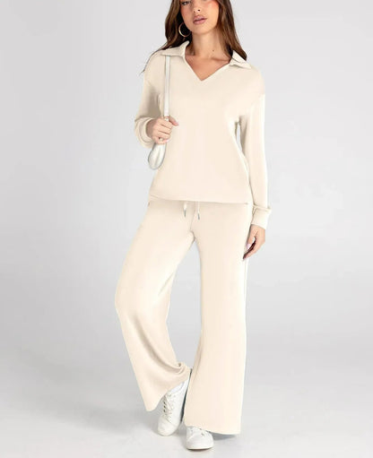 Sweatsuits™ | Damen 2-teilige Sets, lässige Outfits mit langärmligen Sweatsuits
