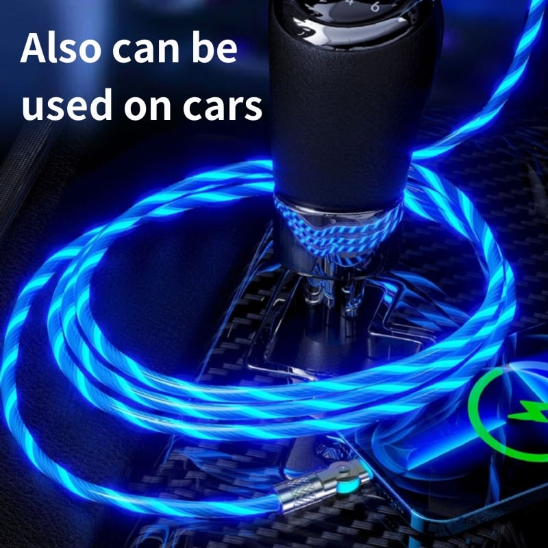 LedCharge™ – 540° drehbarer Stecker & USB-Kabel für ultraschnelles Laden | 50 % Rabatt