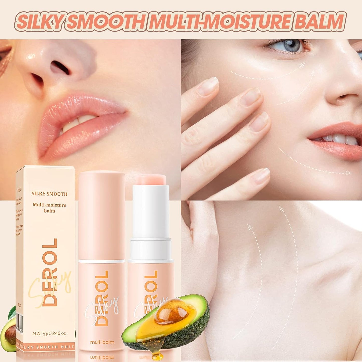 1+1 Gratis | MultiBalm™ | Balsam zur Erneuerung der Haut gegen Fältchen