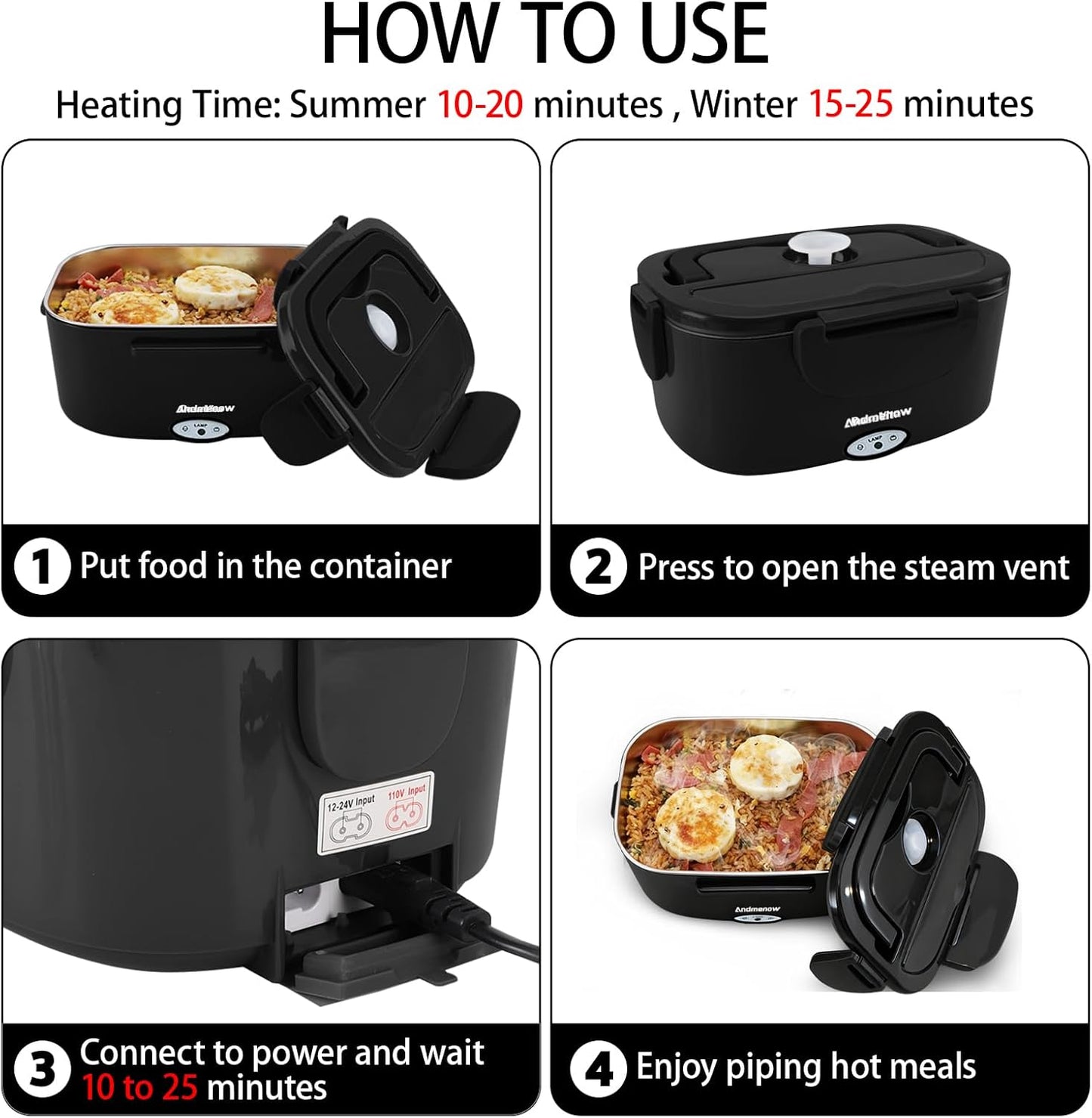 HeatSwift™ | Genieße jederzeit frische, heiße Mahlzeiten, um deinen Antrieb zu stärken