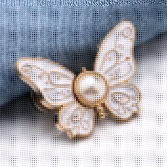 1+1 GRATIS | 3 für 1 Schmetterling Kleidungsclips für Hosen und Blusen