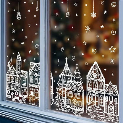 Weihnachts-Fensteraufkleber mit festlichen Motiven, Bild 14