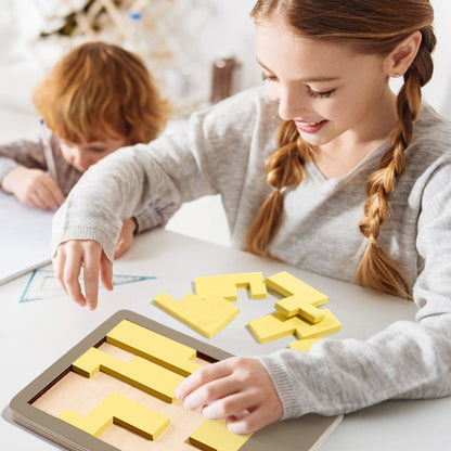 MindFlex™ – Gehirnpuzzle Holz-Tangram | 50 % RABATT