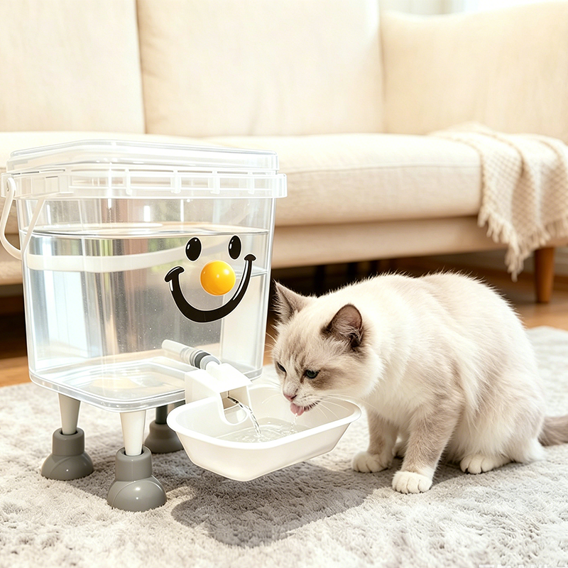 Schwerkraft-Wasserspender für Haustiere ohne Strom | SilentFlow™