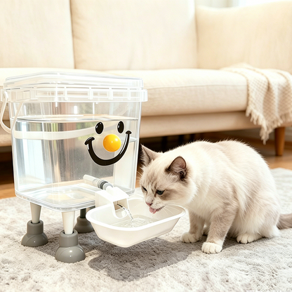 Schwerkraft-Wasserspender für Haustiere ohne Strom | SilentFlow™