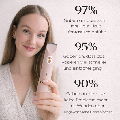 Intimrasierer Frauen | Elektrischer Rasierer für Damen | IntimLisse