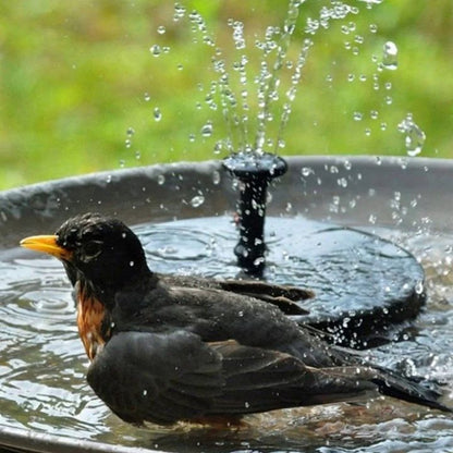 SunSpring™ | Solarbetriebener Schwimmender Gartenbrunnen