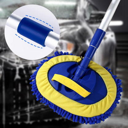 ProShine™ | Auto-Reinigungsmop – Teleskopgriff & kratzfreie Reinigung