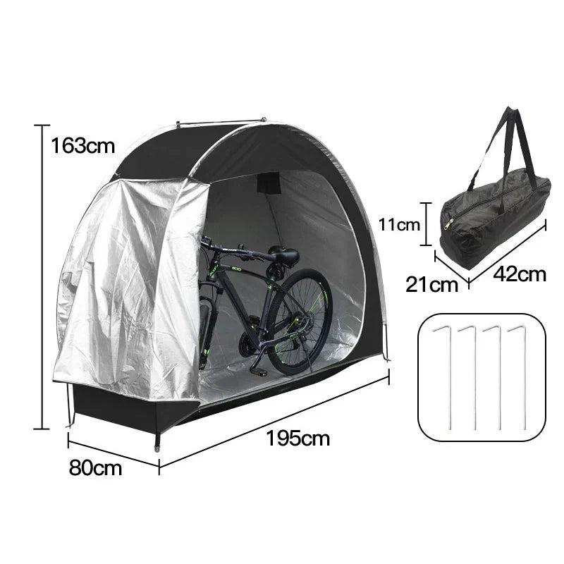 BikeShield — Wetterfester Fahrrad-Unterstand | 50% RABATT