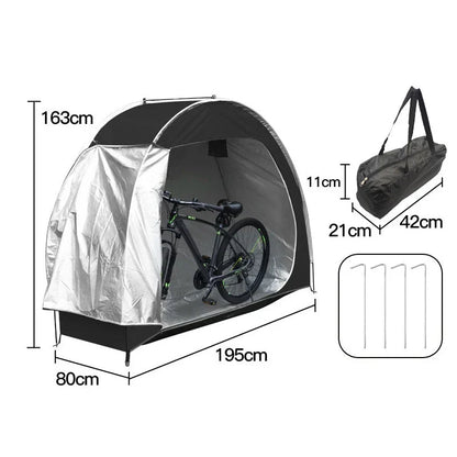 BikeShield — Wetterfester Fahrrad-Unterstand | 50% RABATT