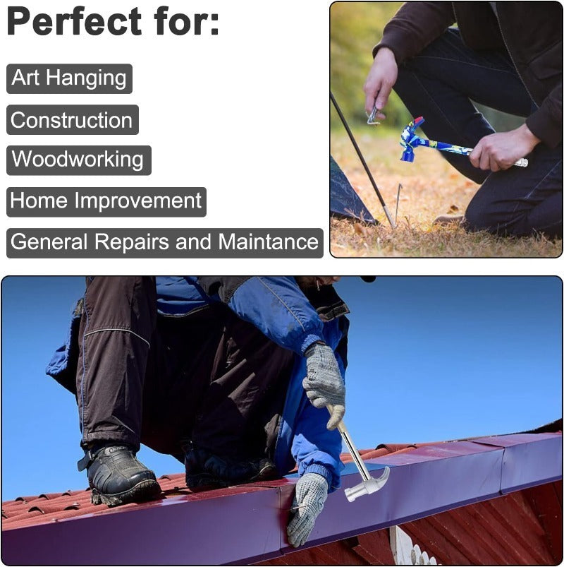 GripPro™ - Kompaktes 6-in-1 Hammer-Set für schnelle, präzise Reparaturen