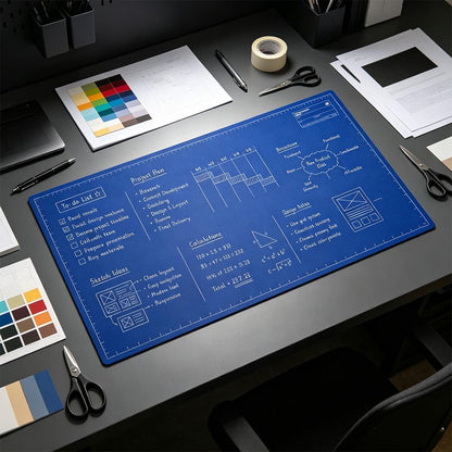 FlowWrite Schreibtischunterlage ohne Stift