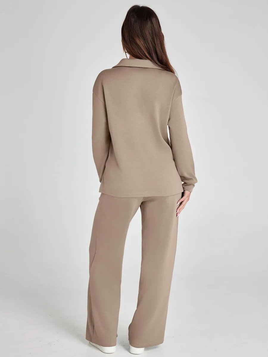Sweatsuits™ | Damen 2-teilige Sets, lässige Outfits mit langärmligen Sweatsuits