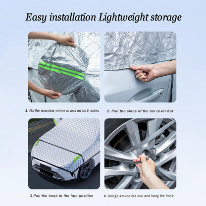 Autoabdeckung wasserdicht UV-Schutz ganzjährig | AutoProtect™