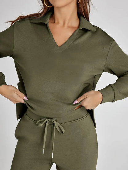 Sweatsuits™ | Damen 2-teilige Sets, lässige Outfits mit langärmligen Sweatsuits