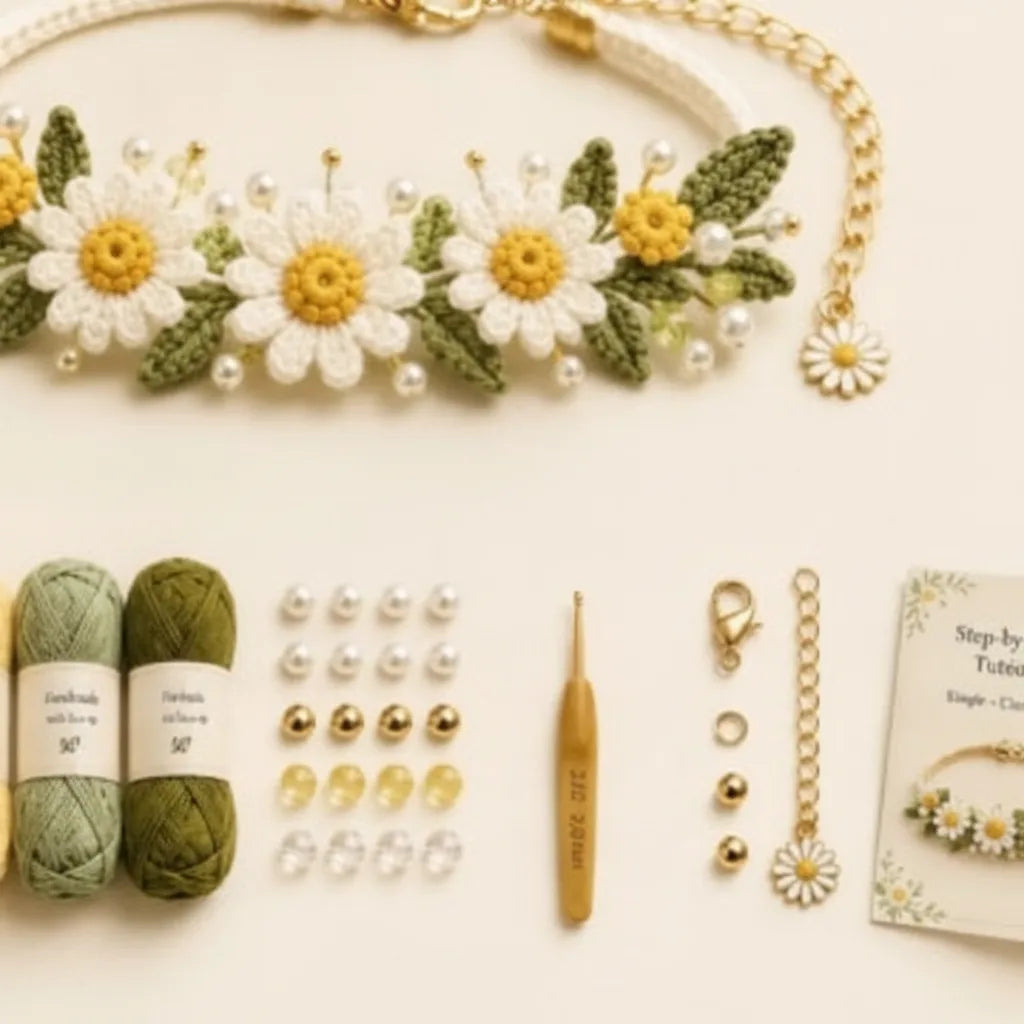 NatureStitch – Wunderschöne handgemachte Armbänder einfach selbst häkeln