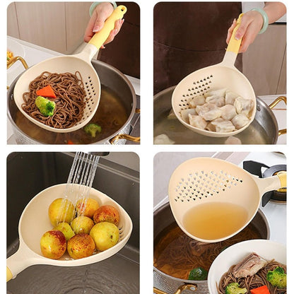 1+1 GRATIS | DualScoop™ | Sieb-Kochlöffel – Schöpfen & Abseihen in einem Schritt