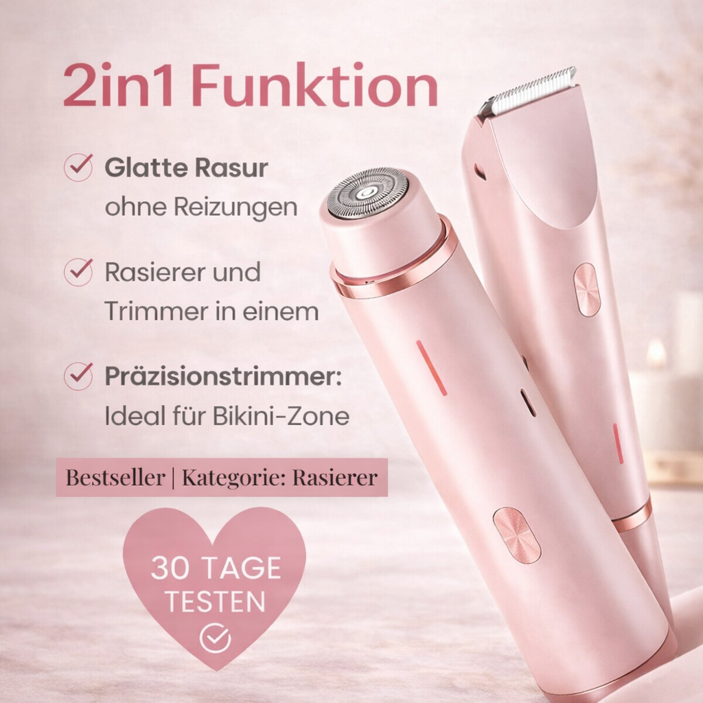 Intimrasierer Frauen | Elektrischer Rasierer für Damen | IntimLisse