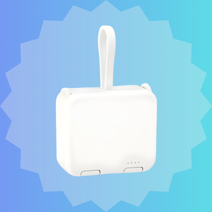 TravelCharge™ | Faltbarer Handyhalter mit Powerbank