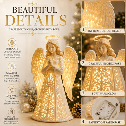 Engel Weihnachtsdeko mit Flügeln