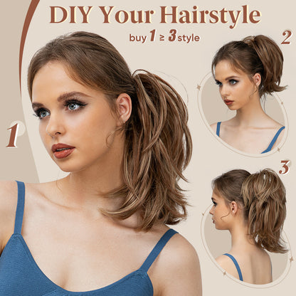 Grande™ – Voluminöser Pferdeschwanz mit Krallenclip | 50 % RABATT