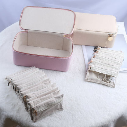 Schmuck-Organizer mit 12 Reißverschlusstaschen | JewelVault™