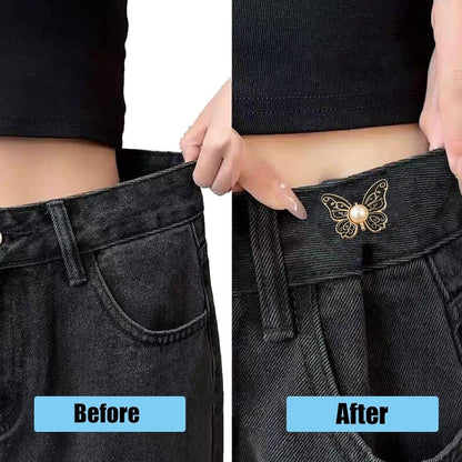 1+1 GRATIS | 3 für 1 Schmetterling Kleidungsclips für Hosen und Blusen