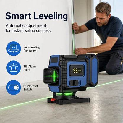LaserVolt – 8-Linien-Laser, selbstnivellierend | 50 % RABATT