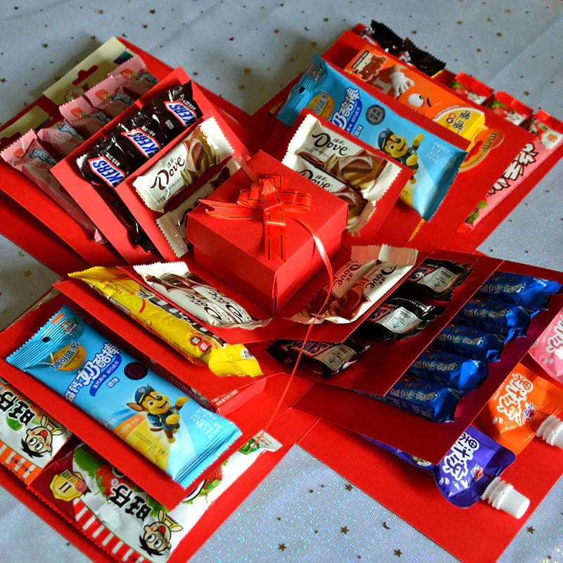 DIY Explosionsbox für Fotos & Erinnerungen