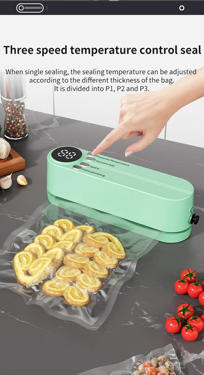 50% RABATT | Kabelloses Mini-Vakuumiergerät – Frische auf Knopfdruck