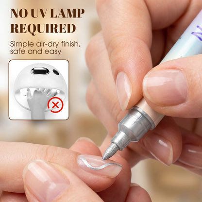 NailArt Glow™ | Nail-Art Stifte für feine Details – Salon-Nägel ganz ohne Salon