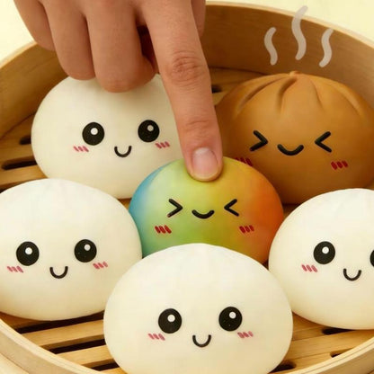 SqueezMates™ | Sofortige Stresslinderung mit weichen, sammelbaren Quetschfreunden | 1+1 GRATIS