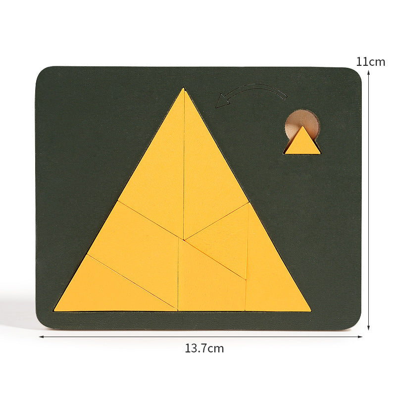 MindFlex™ – Gehirnpuzzle Holz-Tangram | 50 % RABATT