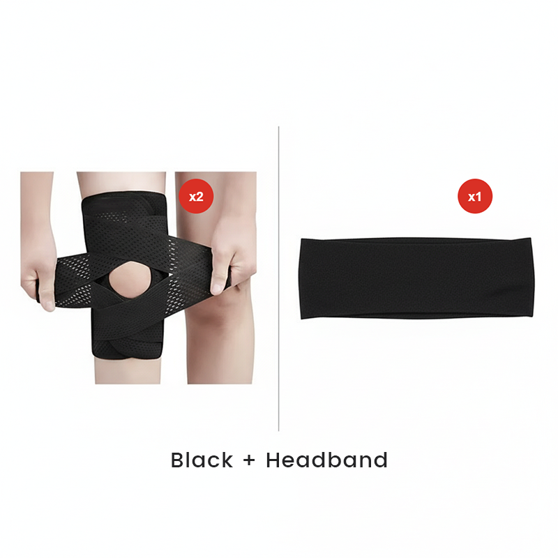 FlexKnee™ | Schmerzfrei bewegen mit verstellbarer Unterstützung und atmungsaktivem Komfort