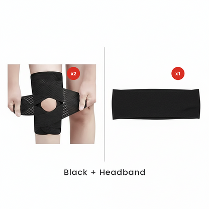 FlexKnee™ | Schmerzfrei bewegen mit verstellbarer Unterstützung und atmungsaktivem Komfort