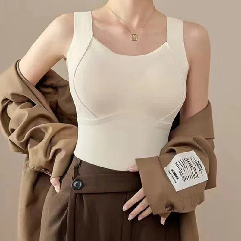 50% RABATT | Rozela's WarmLift™ – Gefütterte Winter-Weste mit formendem BH