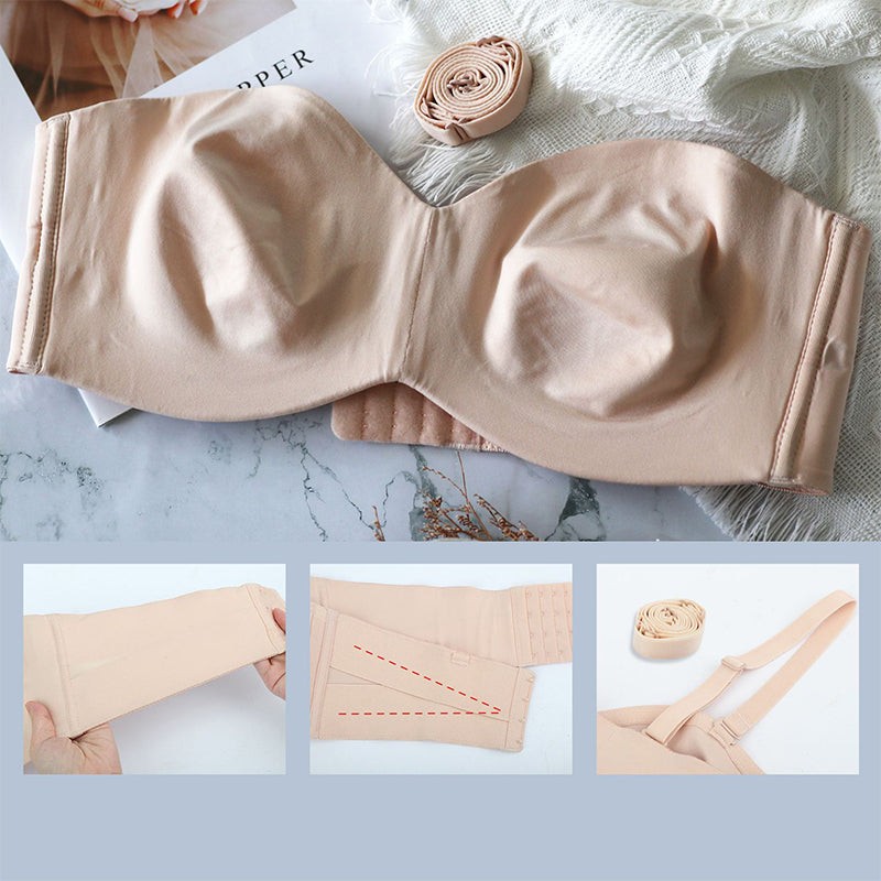 Jetzt 1 + 1 GRATIS sichern | SecureCurve™ Strapless-BH mit perfektem Halt