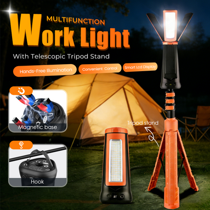 NovaGlow™ | Ultimative tragbare helle LED-Lampe für jedes Abenteuer