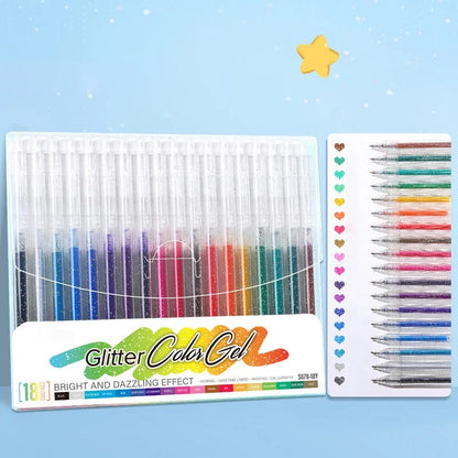LusterScript — Glitzer-Gelstift-Sets | 50% RABATT
