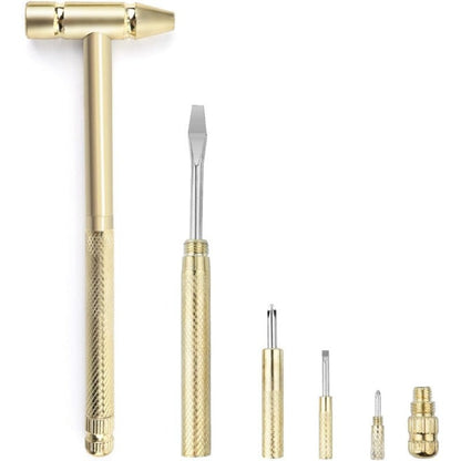 GripPro™ - Kompaktes 6-in-1 Hammer-Set für schnelle, präzise Reparaturen