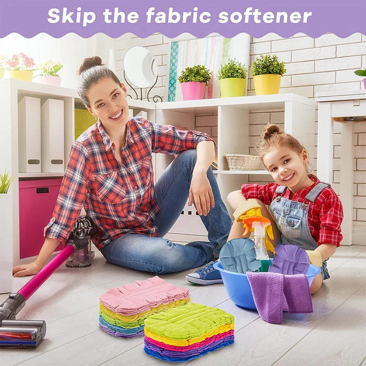 Mikrofaser-Wischpads | Staub, Haare & Schmutz in einem Wisch - 5er-Set