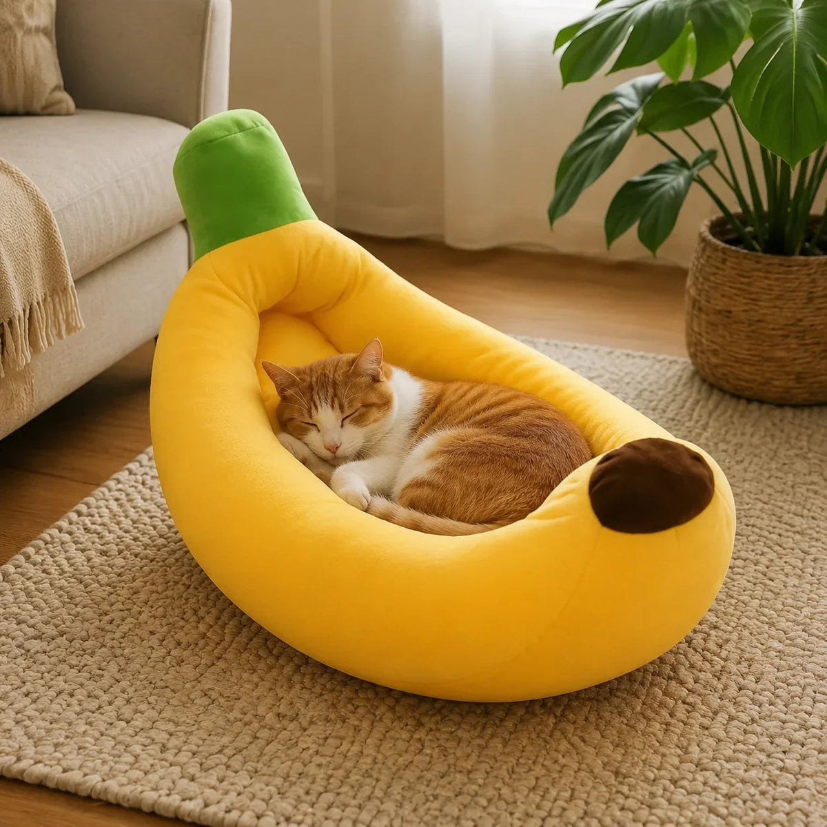 Katzenbett in der Anwendung