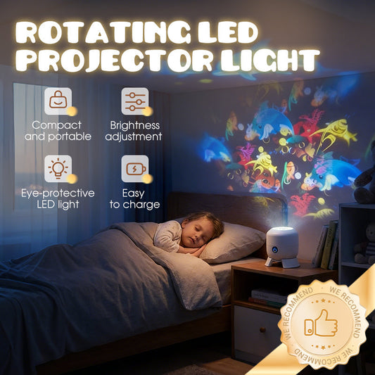 OceanGlow™ Projektor | Verwandle dein Schlafzimmer in eine Ruhe-Oase