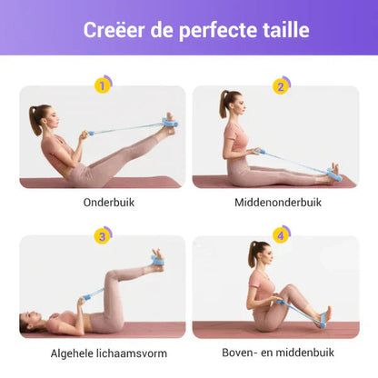 1+1 GRATIS - Ganzkörpertrainer mit Widerstandsbändern für Zuhause und Reisen