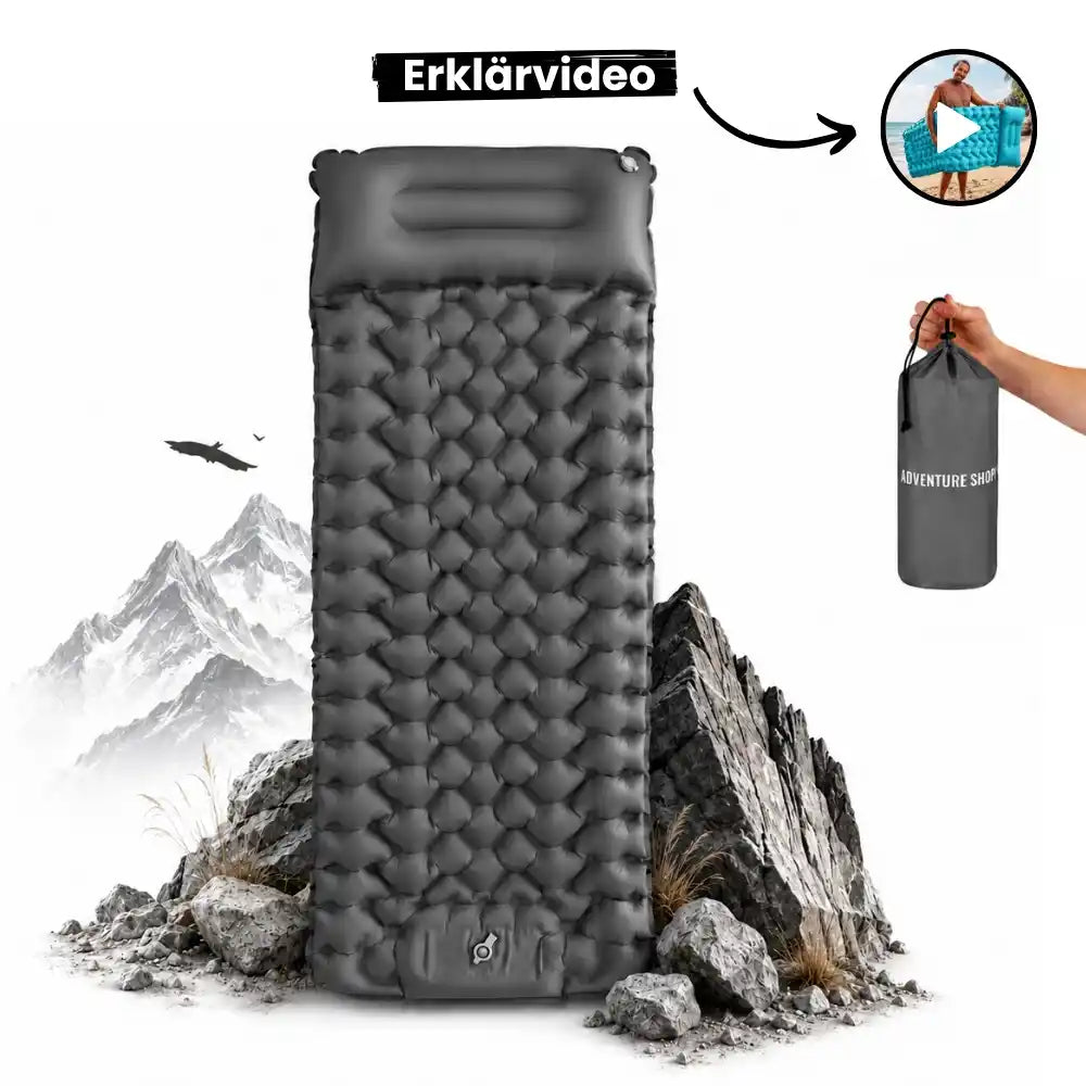 Ultraleichte & kompakte Isomatte | perfekt für unterwegs
