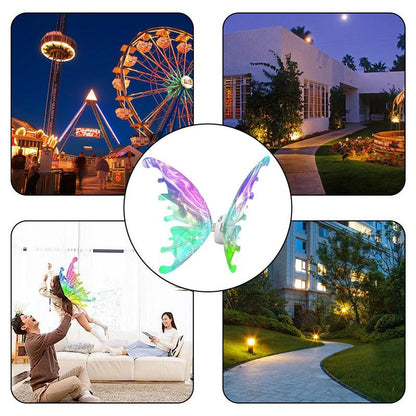 SparkleWing™ – Glühende Schmetterlingsflügel für funkelnde Dekoration & Atmosphäre | 50% Rabatt