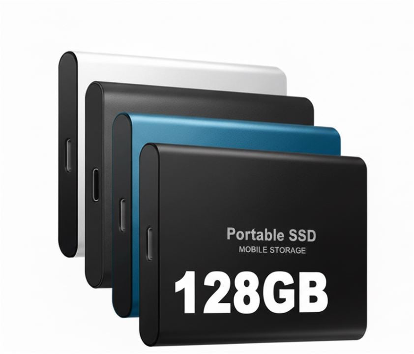 UltraDrive™ Externe SSD 128GB – Blitzschnell für Fotos, Videos & Gaming