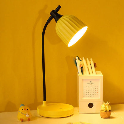 LED-Schreibtischlampe Gelb